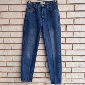Free People Classic Women’s High-Waisted Blue Jeans